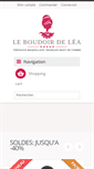 Mobile Screenshot of leboudoirdelea.com